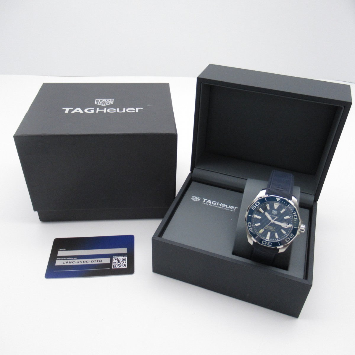 Shop Authentic Tag Heuer Aquaracer Blue Dial Watch for Men - WAY201B.FT6150 - Luxxuri