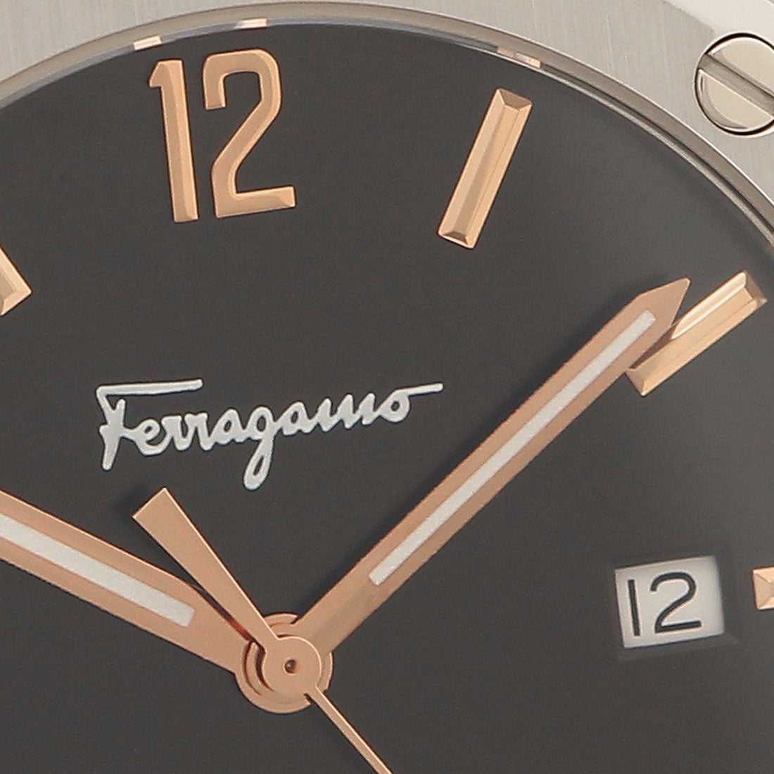 Shop Authentic Salvatore Ferragamo F-80 Classic Black Dial Silver Steel Strap Watch for Men - SFDT02423 - Luxxuri