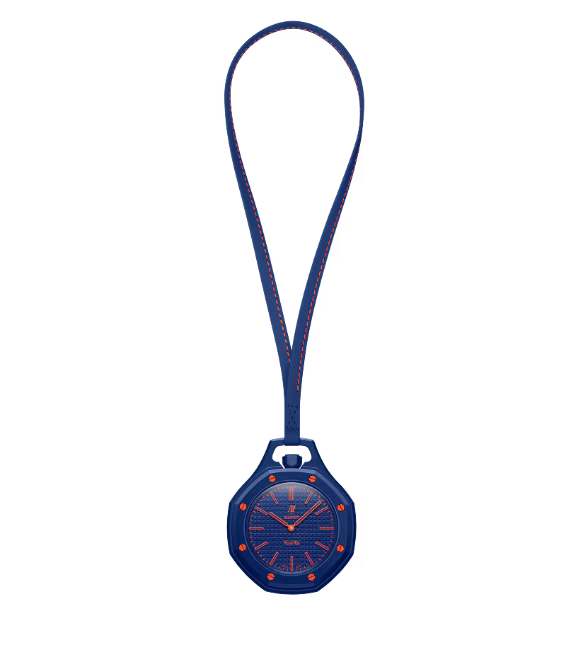 Swatch x AP Royal Pop Blue Dial Lanyard Watch for Men - Orenji Hachi