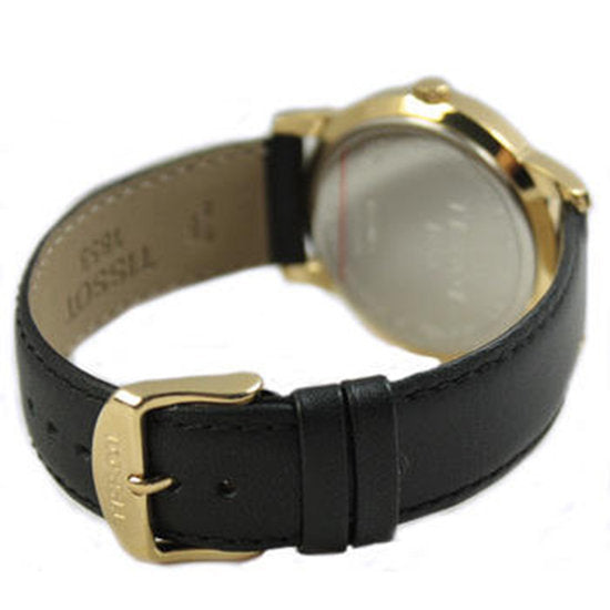 Shop Authentic Tissot T Classic Dream Black Dial Black Leather Strap Watch for Men - T033.410.36.051.01 - Luxxuri
