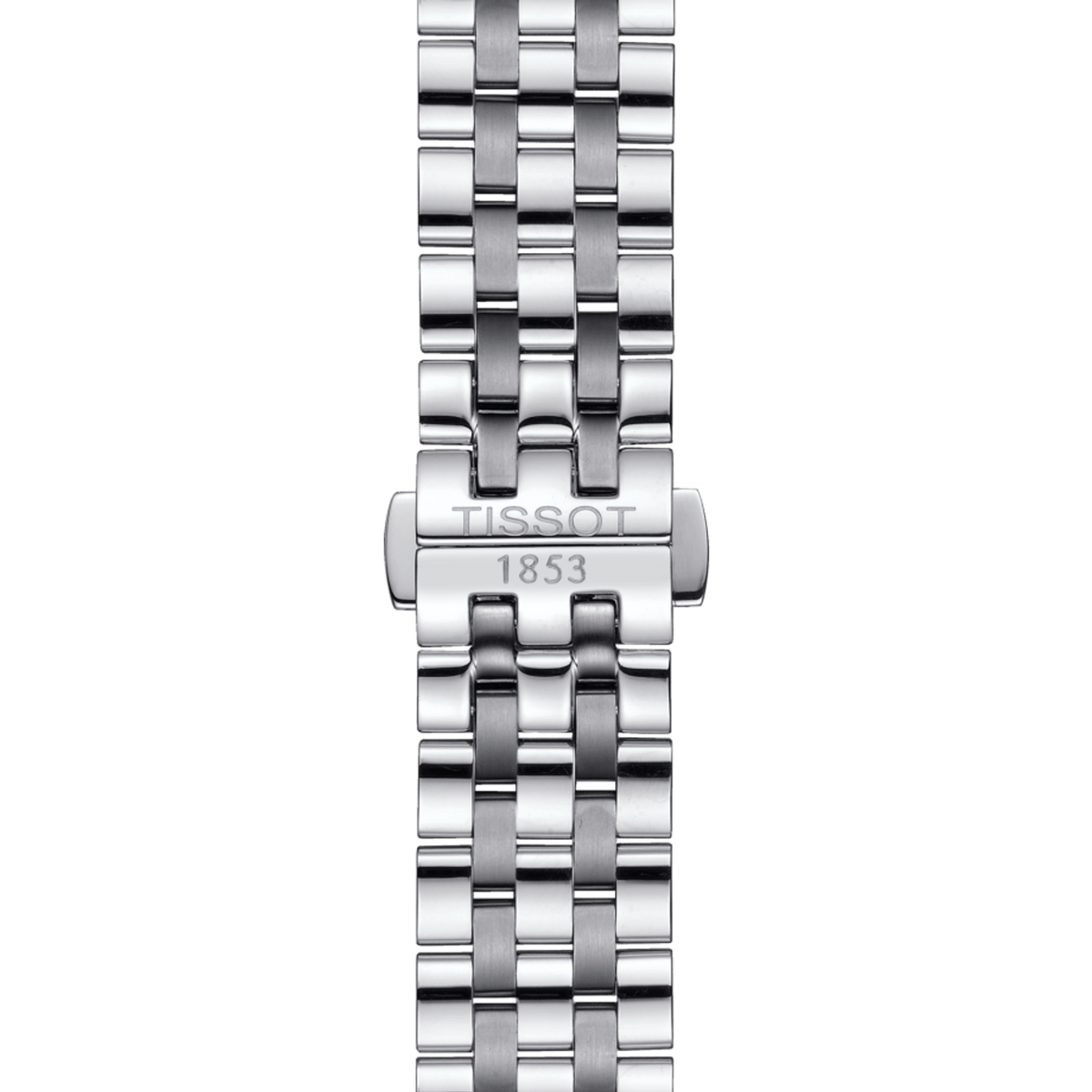 Shop Authentic Tissot T Classic Carson Premium Powermatic 80 White Dial Silver Steel Strap Watch For Men - T122.407.11.031.00 - Luxxuri