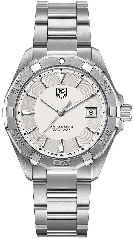 Shop Authentic Tag Heuer Aquaracer White Dial Watch for Men - WAY2111.BA0928 - Luxxuri