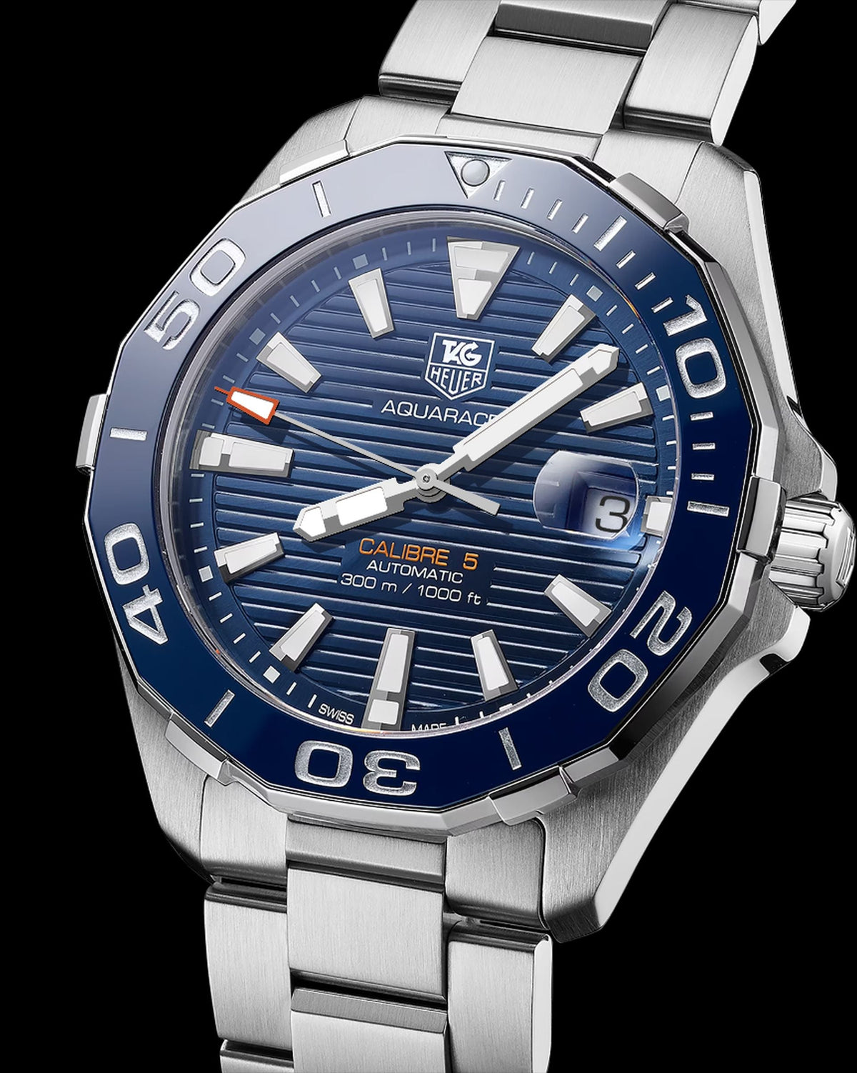 Shop Authentic Tag Heuer Aquaracer Blue Dial Watch for Men - WAY211C.BA0928 - Luxxuri