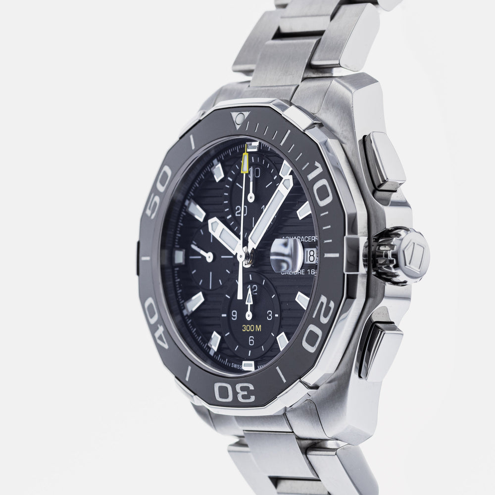 Shop Authentic Tag Heuer Aquaracer Black Dial Watch for Men - CAY211A.BA0927 - Luxxuri