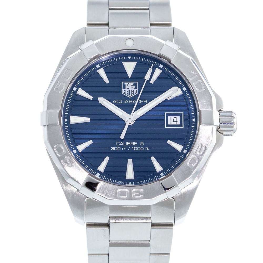 Shop Authentic Tag Heuer Aquaracer Blue Dial Watch for Men - WAY2112.BA0928 - Luxxuri