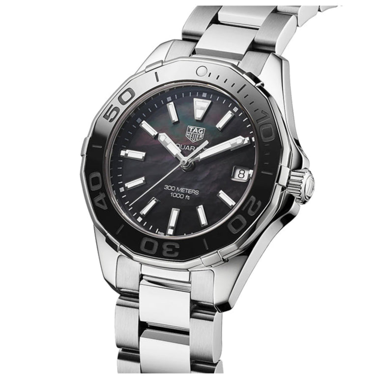 Shop Authentic Tag Heuer Aquaracer Black Dial Watch for Women - WAY131K.BA0748 - Luxxuri