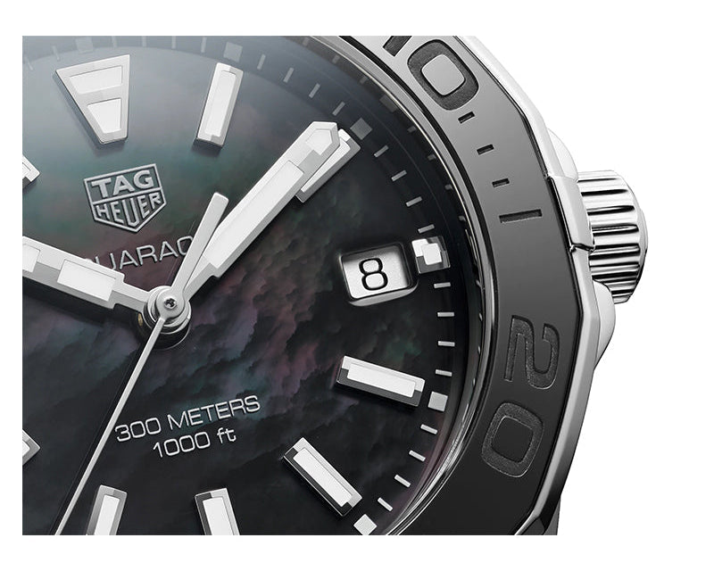Shop Authentic Tag Heuer Aquaracer Black Dial Watch for Women - WAY131K.BA0748 - Luxxuri