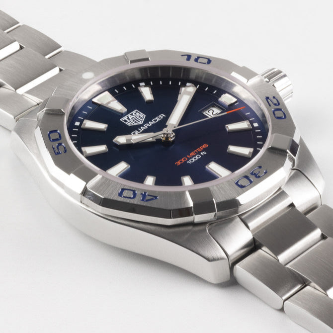 Shop Authentic Tag Heuer Aquaracer Blue Dial Watch for Men - WBD1112.BA0928 - Luxxuri