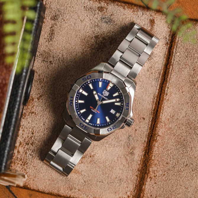 Shop Authentic Tag Heuer Aquaracer Blue Dial Watch for Men - WBD1112.BA0928 - Luxxuri