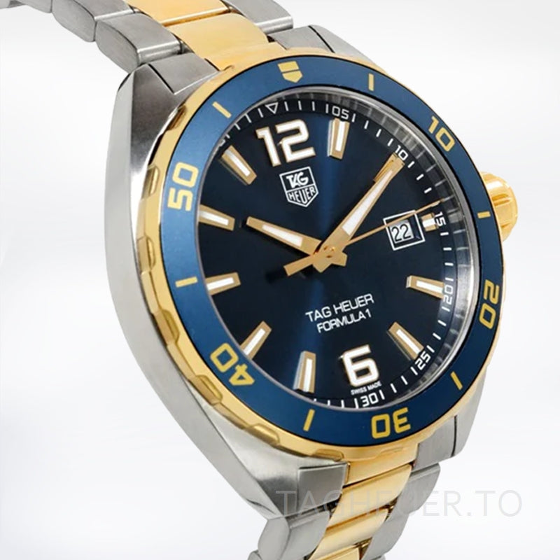 Shop Authentic Tag Heuer Formula Blue Dial Watch for Men - WAZ1120.BB0879 - Luxxuri