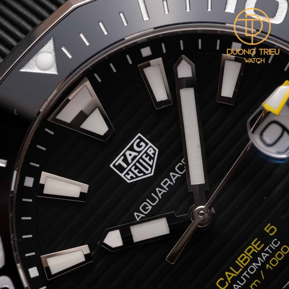 Shop Authentic Tag Heuer Aquaracer Black Dial Watch for Men - WAY201A.FT6142 - Luxxuri