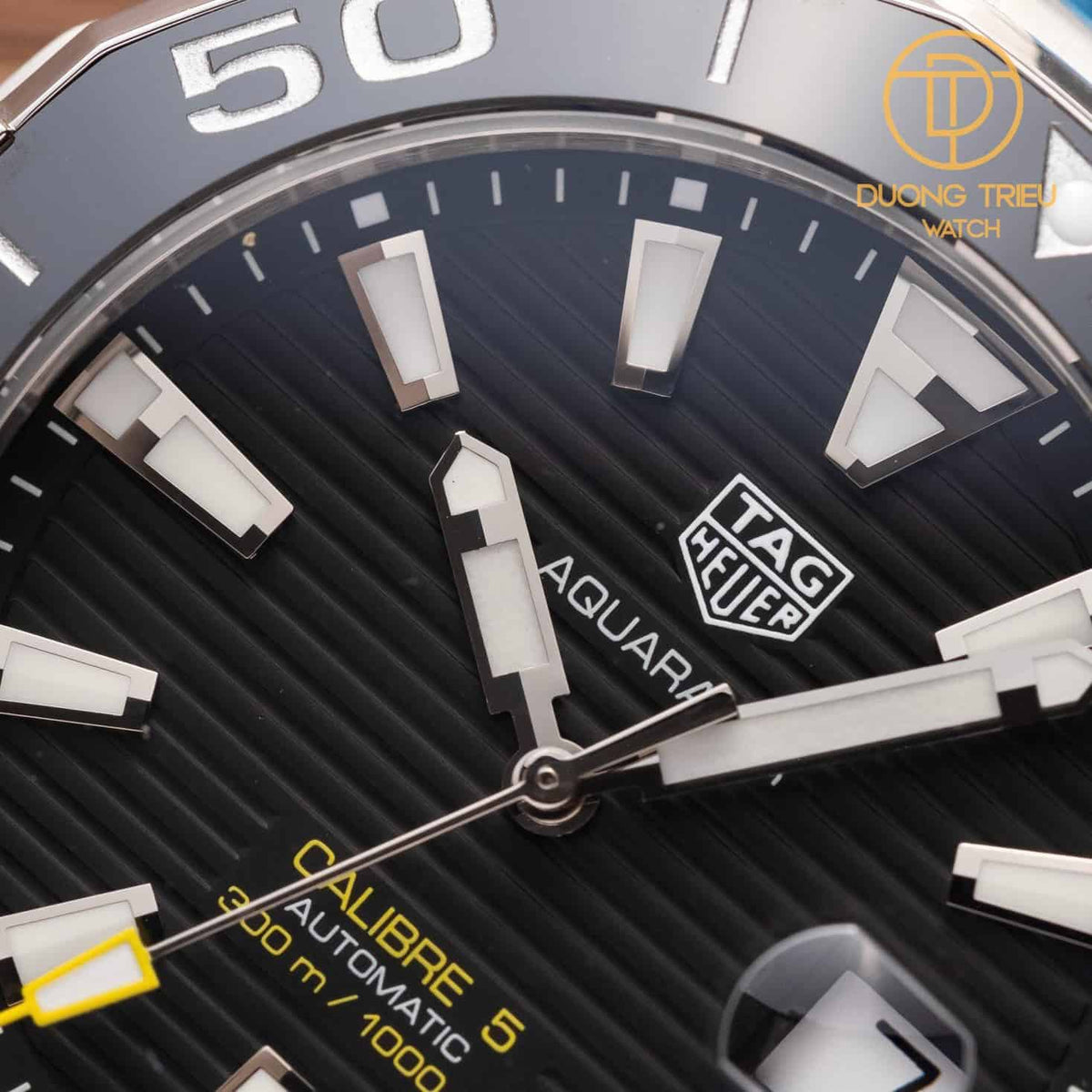Shop Authentic Tag Heuer Aquaracer Black Dial Watch for Men - WAY201A.FT6142 - Luxxuri