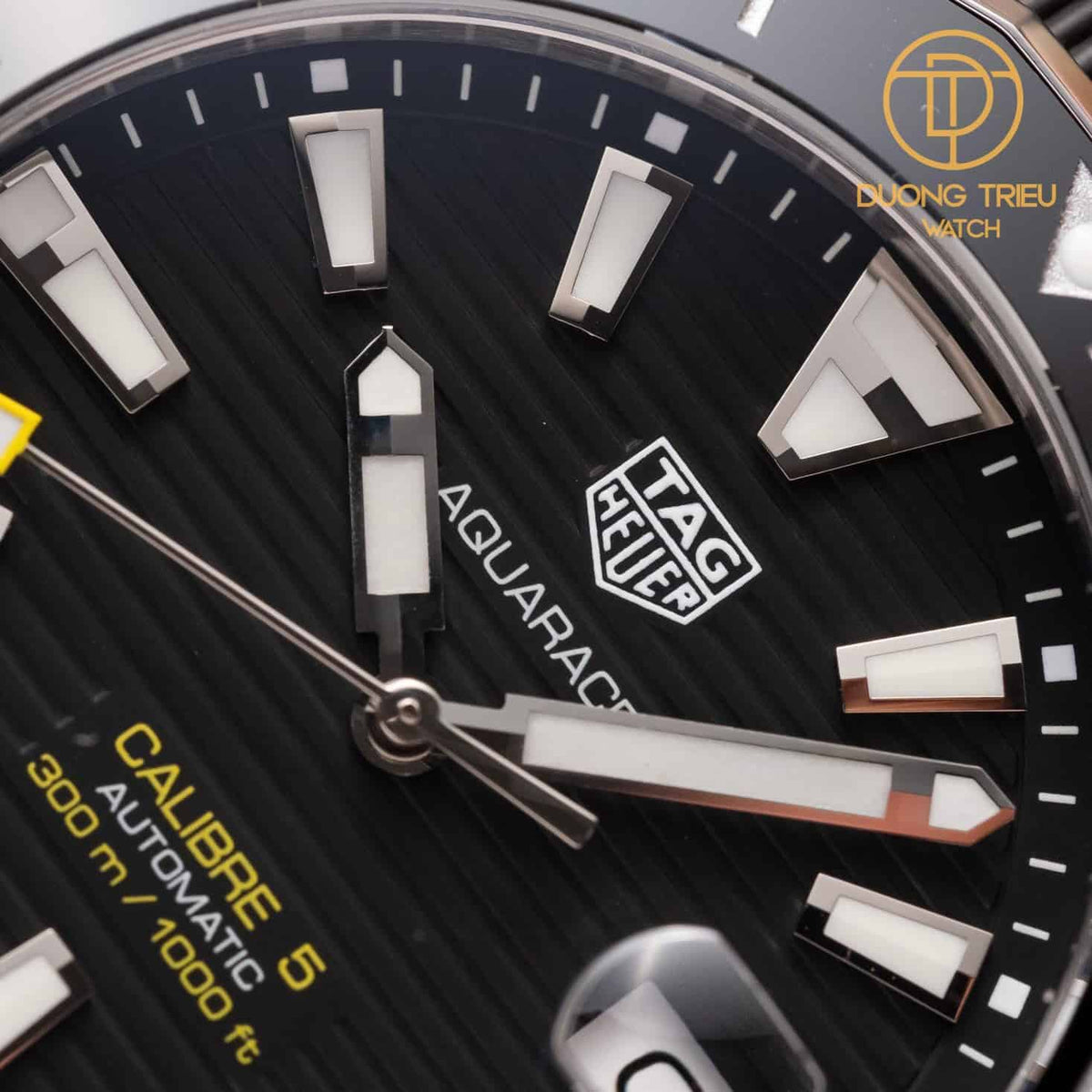 Shop Authentic Tag Heuer Aquaracer Black Dial Watch for Men - WAY201A.FT6142 - Luxxuri