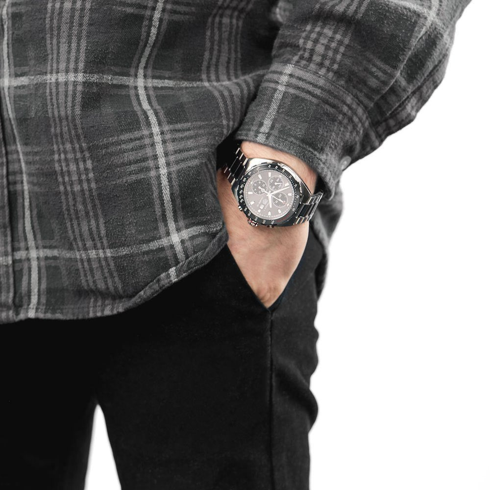 Shop Authentic Tag Heuer Formula 1 Automatic Chronograph Grey Dial Two Tone Strap Watch for Men - CAZ2012.BA0970 - Luxxuri