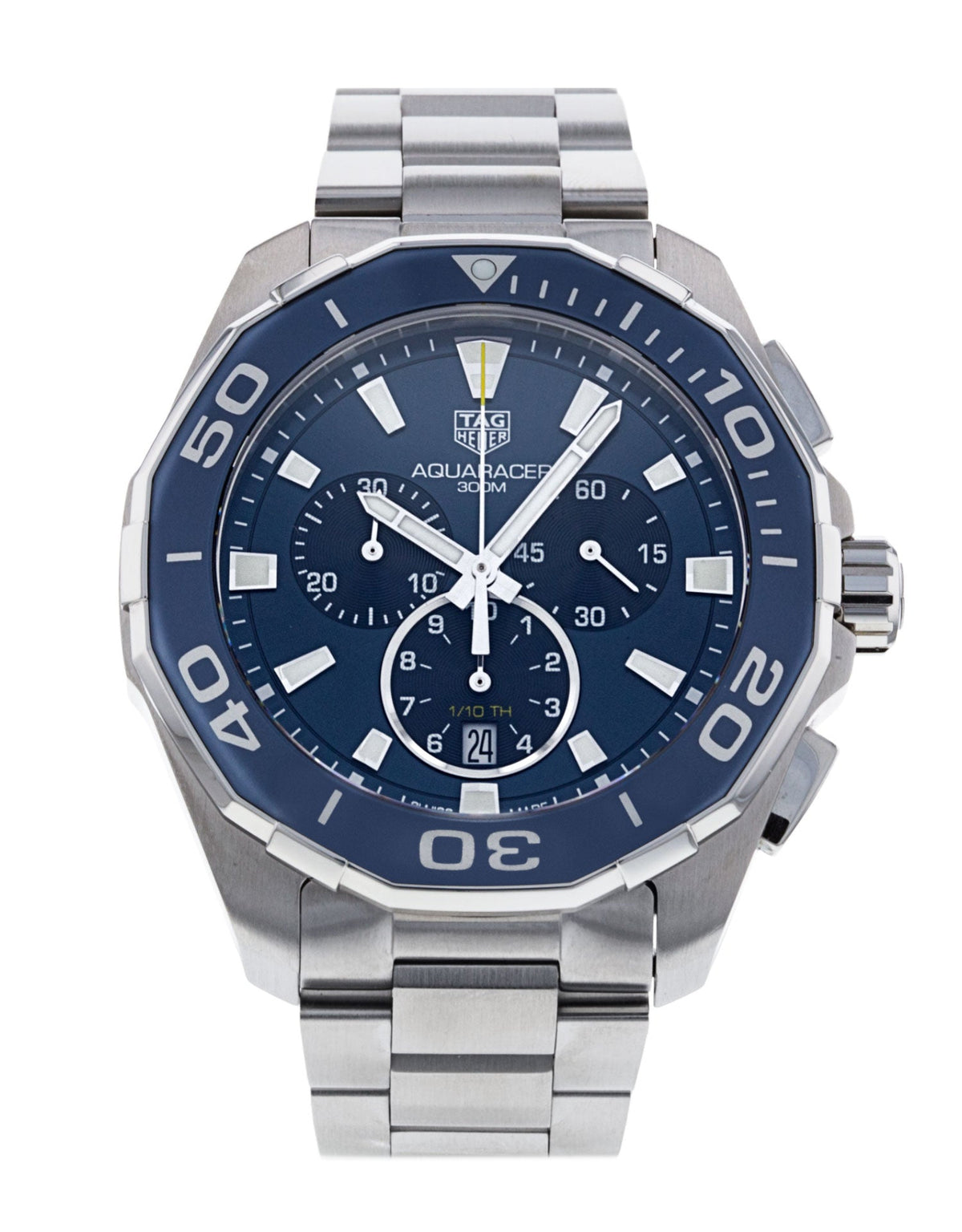 Shop Authentic Tag Heuer Aquaracer Blue Dial Watch for Men - CAY111B.BA0927 - Luxxuri
