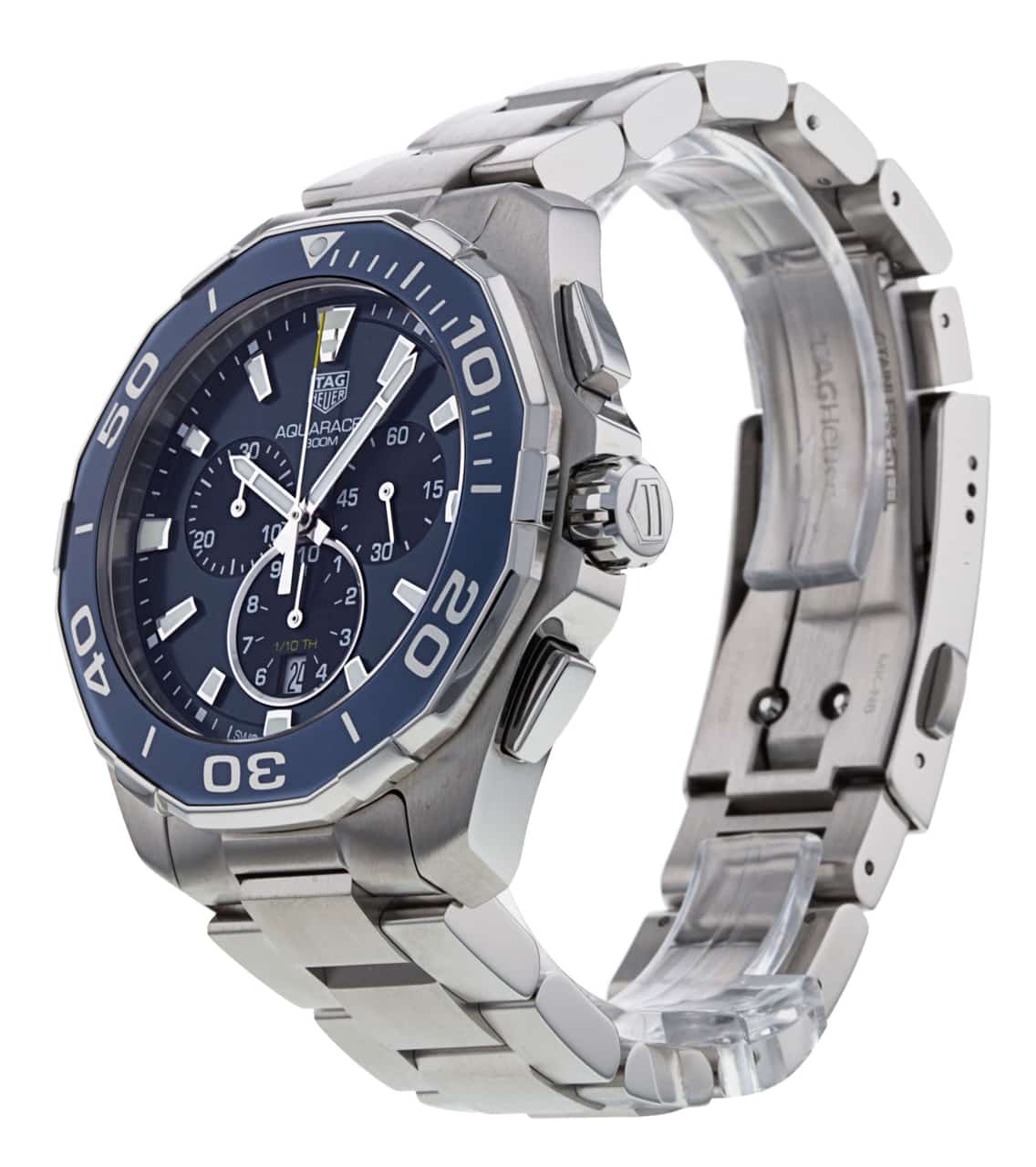 Shop Authentic Tag Heuer Aquaracer Blue Dial Watch for Men - CAY111B.BA0927 - Luxxuri
