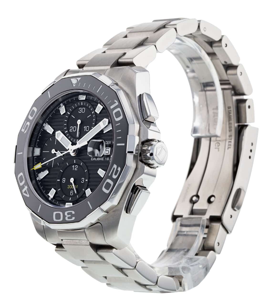 Shop Authentic Tag Heuer Aquaracer Black Dial Watch for Men - CAY211A.BA0927 - Luxxuri