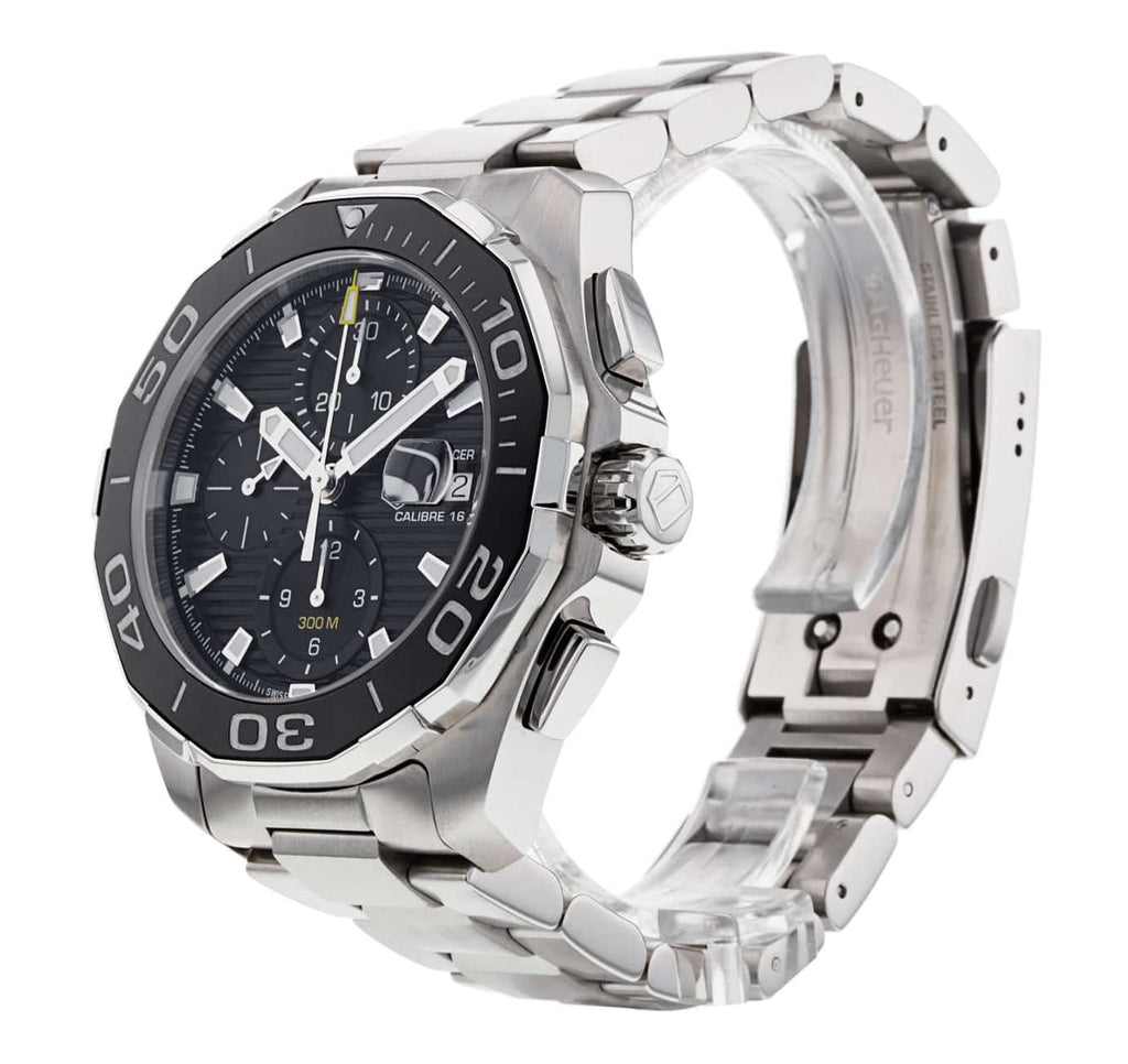 Shop Authentic Tag Heuer Aquaracer Black Dial Watch for Men - CAY211A.BA0927 - Luxxuri