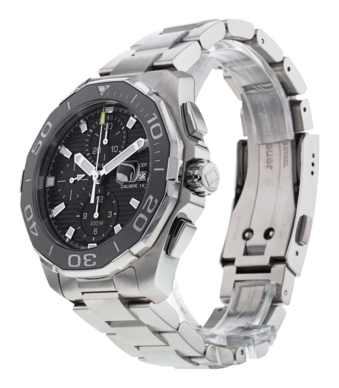Shop Authentic Tag Heuer Aquaracer Black Dial Watch for Men - CAY211A.BA0927 - Luxxuri