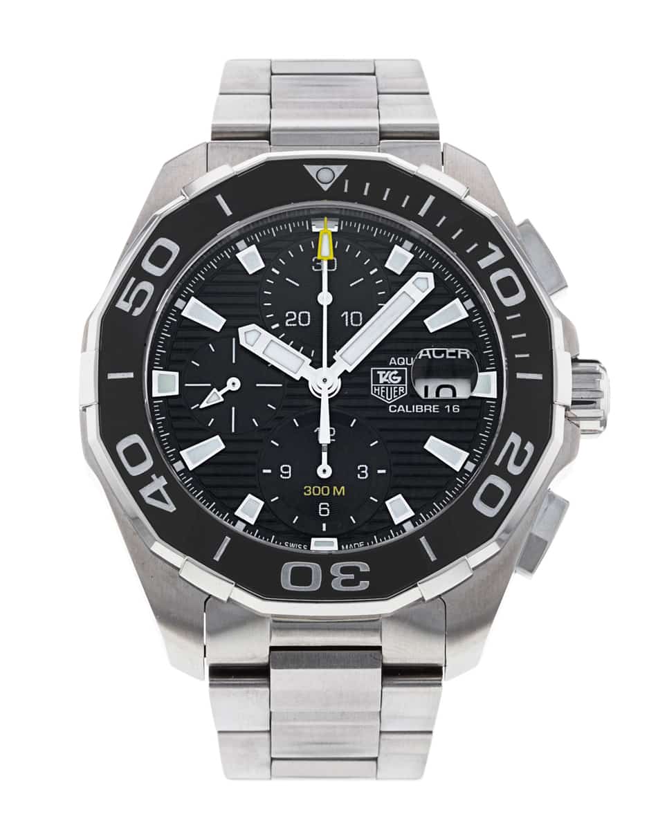 Shop Authentic Tag Heuer Aquaracer Black Dial Watch for Men - CAY211A.BA0927 - Luxxuri