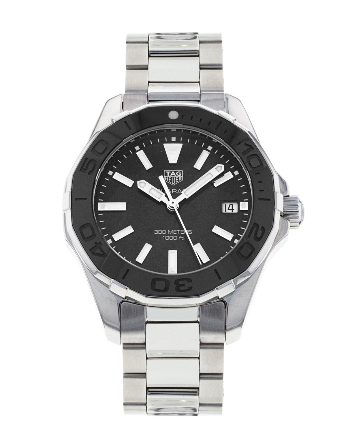 Shop Authentic Tag Heuer Aquaracer Black Dial Watch for Women - WAY131K.BA0748 - Luxxuri