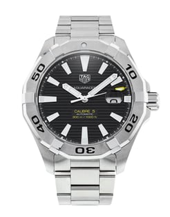 Shop Authentic Tag Heuer Aquaracer Black Dial Watch for Men - WAY2010.BA0927 - Luxxuri