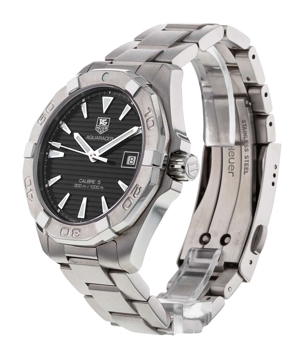 Shop Authentic Tag Heuer Aquaracer Black Dial Watch for Men - WAY2110.BA0928 - Luxxuri