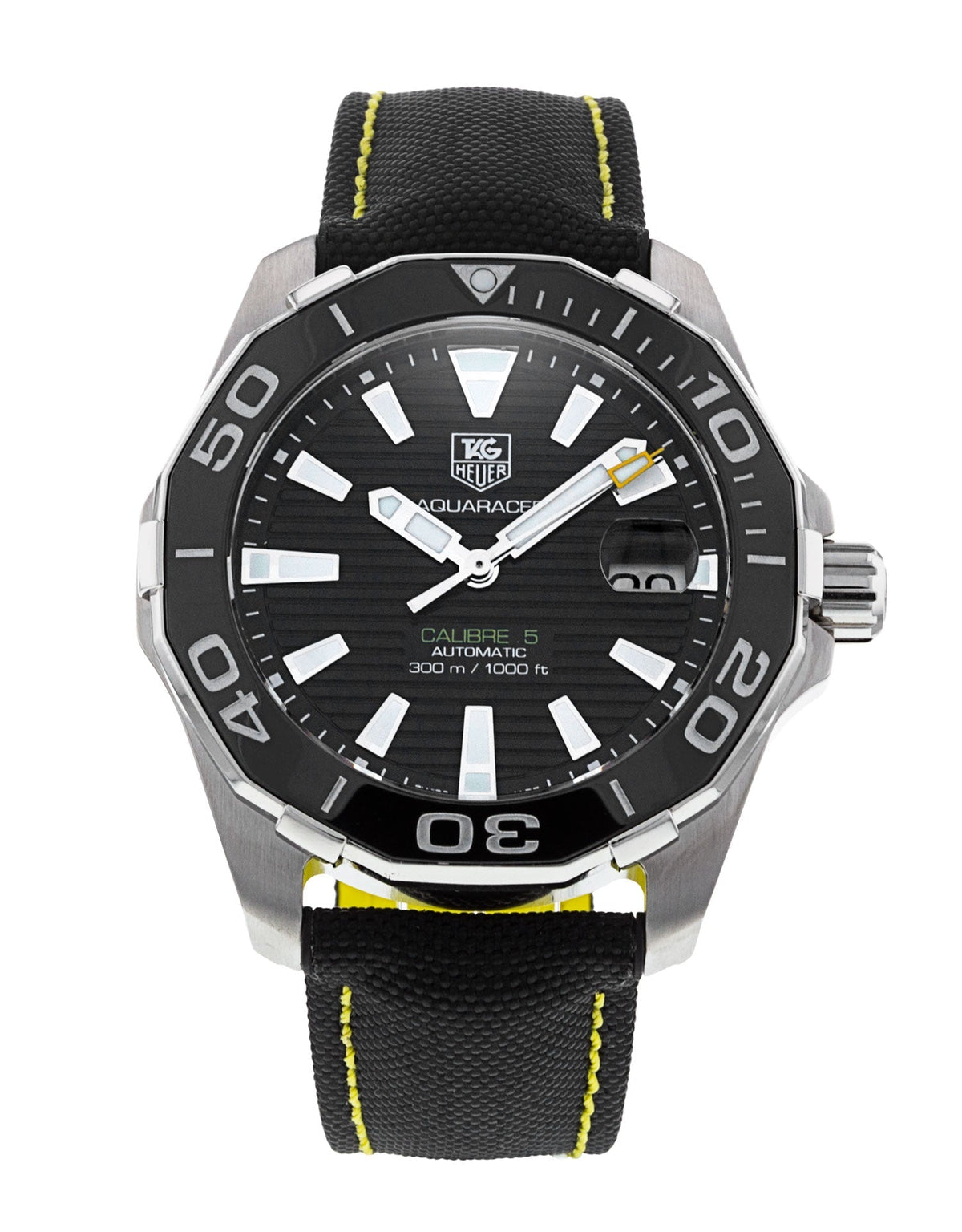 Shop Authentic Tag Heuer Aquaracer Black Dial Watch for Men - WAY211A.FC6362 - Luxxuri