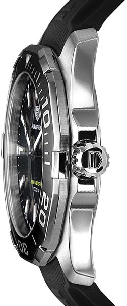 Shop Authentic Tag Heuer Aquaracer Black Dial Watch for Men - WAY101A.FT6141 - Luxxuri