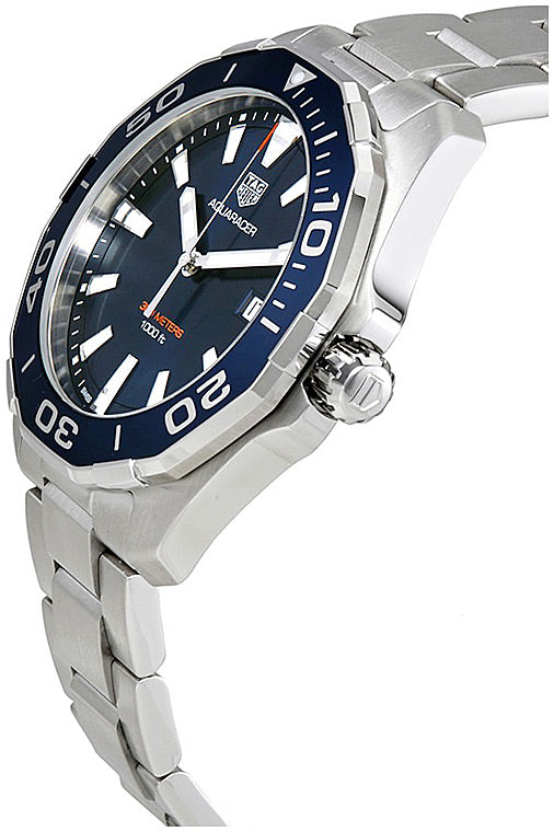 Shop Authentic Tag Heuer Aquaracer Blue Dial Watch for Men - WAY101C.BA0746 - Luxxuri