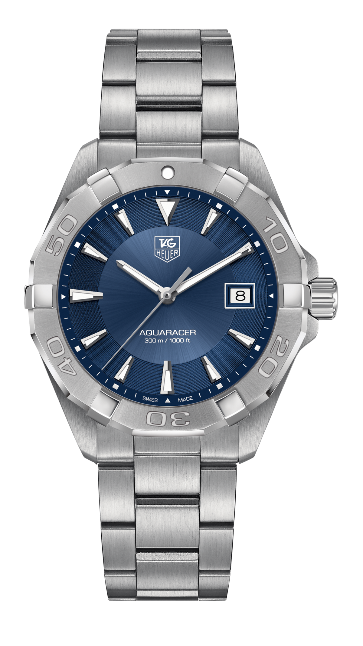 Shop Authentic Tag Heuer Aquaracer Blue Dial Watch for Men - WAY1112.BA0928 - Luxxuri