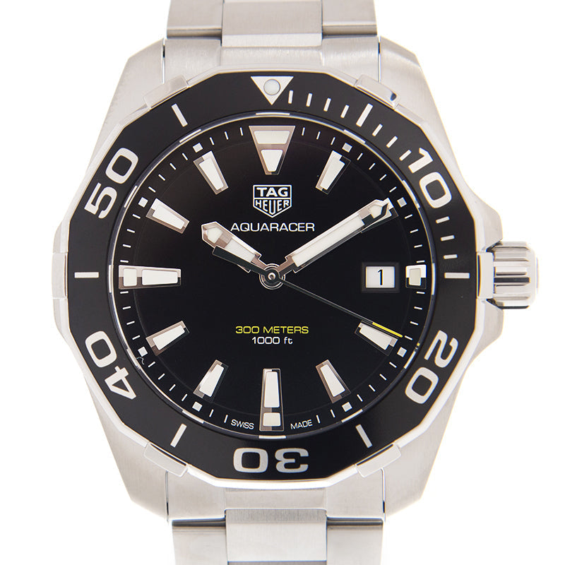Shop Authentic Tag Heuer Aquaracer Black Dial Watch for Men - WAY111A.BA0928 - Luxxuri