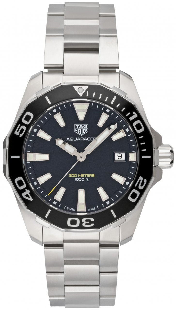 Shop Authentic Tag Heuer Aquaracer Black Dial Watch for Men - WAY111A.BA0928 - Luxxuri
