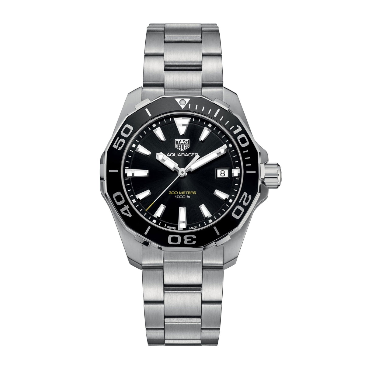 Shop Authentic Tag Heuer Aquaracer Black Dial Watch for Men - WAY111A.BA0928 - Luxxuri
