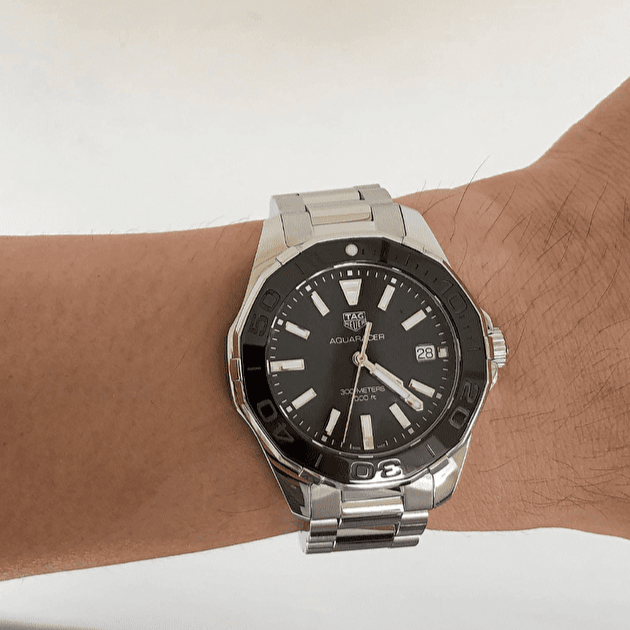 Shop Authentic Tag Heuer Aquaracer Black Dial Watch for Women - WAY131K.BA0748 - Luxxuri