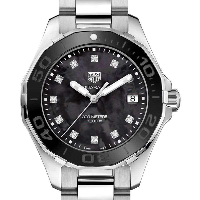 Shop Authentic Tag Heuer Aquaracer Black Dial Watch for Women - WAY131M.BA0748 - Luxxuri