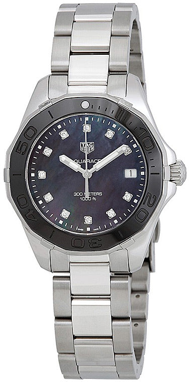 Shop Authentic Tag Heuer Aquaracer Black Dial Watch for Women - WAY131M.BA0748 - Luxxuri