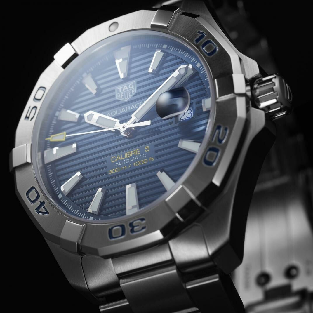 Shop Authentic Tag Heuer Aquaracer Blue Dial Watch for Men - WAY2012.BA0927 - Luxxuri