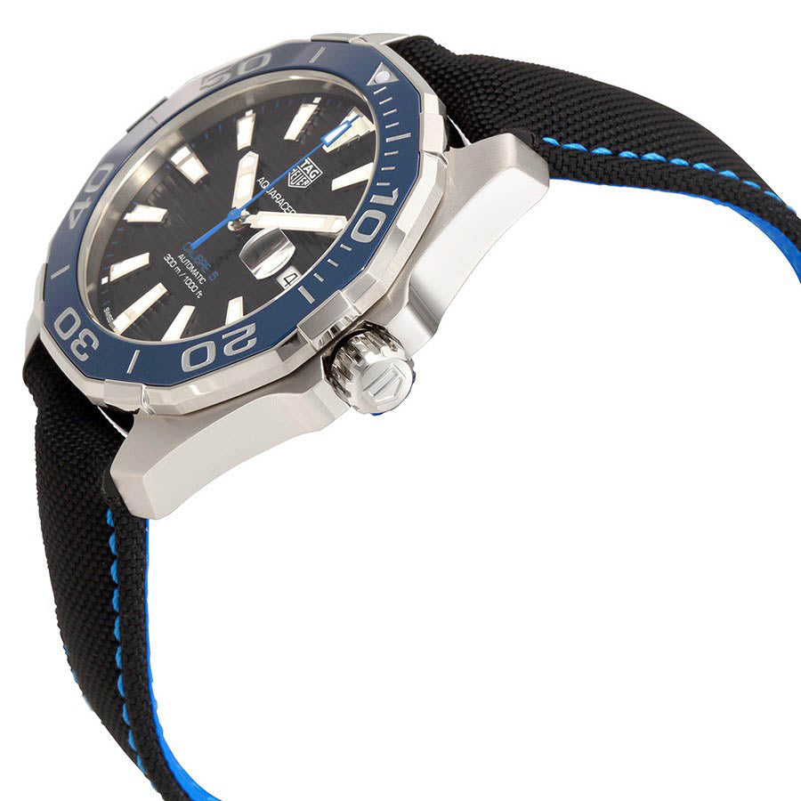 Shop Authentic Tag Heuer Aquaracer Black Dial Watch for Men - WAY201C.FC6395 - Luxxuri
