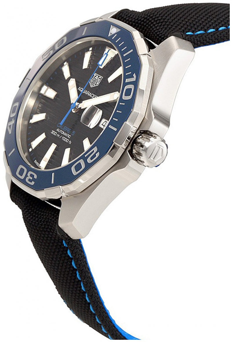 Shop Authentic Tag Heuer Aquaracer Black Dial Watch for Men - WAY201C.FC6395 - Luxxuri