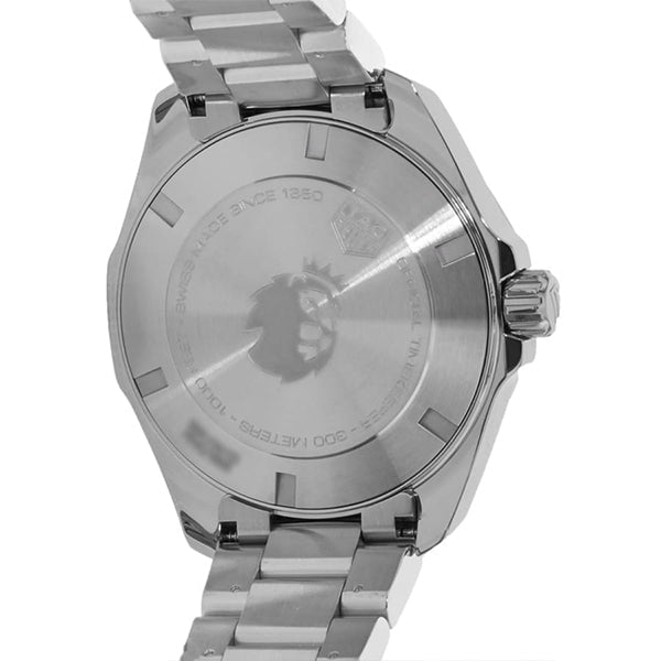 Shop Authentic Tag Heuer Aquaracer Calibre 5 Premiere League Edition Black Dial Silver Stainless Steel Watch for Men - WAY201D.BA0927 - Luxxuri
