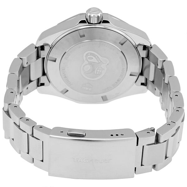 Shop Authentic Tag Heuer Aquaracer Calibre 5 Green Dial Silver Steel Strap Watch for Men - WAY201S.BA0927 - Luxxuri
