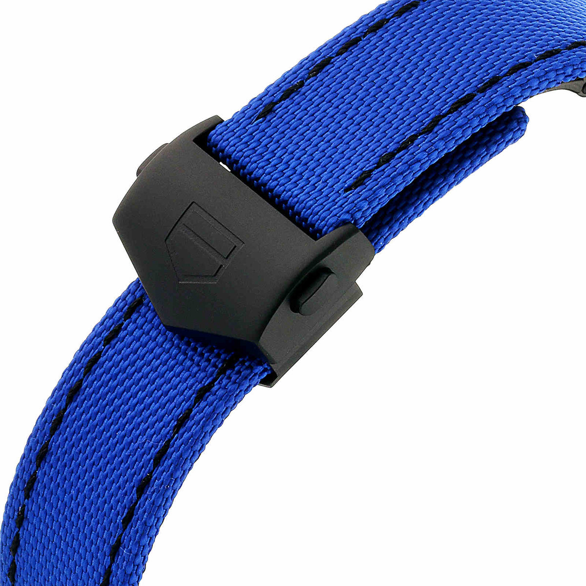 Shop Authentic Tag Heuer Aquaracer Calibre 5 Automatic Titanium Blue Dial Blue Nylon Strap Watch for Gents - WAY208B.FC6382 - Luxxuri