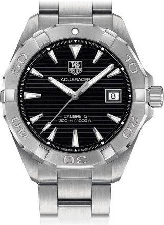 Shop Authentic Tag Heuer Aquaracer Black Dial Watch for Men - WAY2110.BA0928 - Luxxuri