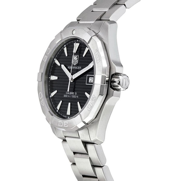 Shop Authentic Tag Heuer Aquaracer Black Dial Watch for Men - WAY2110.BA0928 - Luxxuri