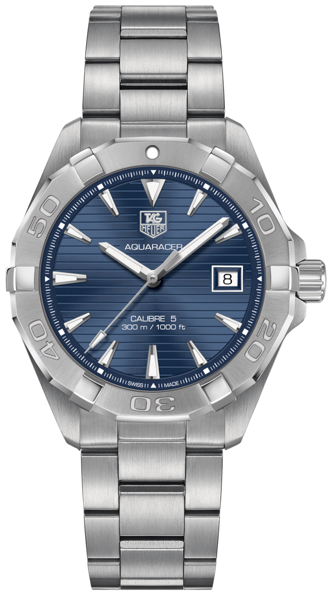 Shop Authentic Tag Heuer Aquaracer Blue Dial Watch for Men - WAY2112.BA0928 - Luxxuri