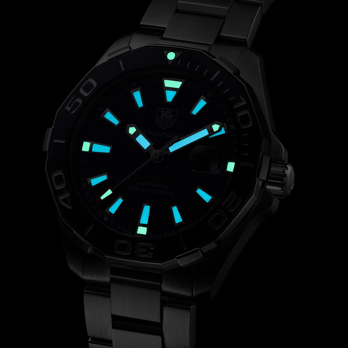 Shop Authentic Tag Heuer Aquaracer Blue Dial Watch for Men - WAY211C.BA0928 - Luxxuri
