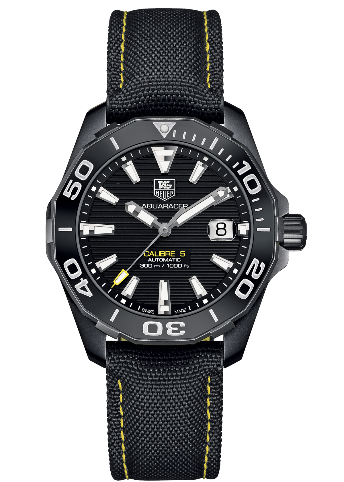 Shop Authentic Tag Heuer Aquaracer Black Dial Watch for Men - WAY218A.FC6362 - Luxxuri