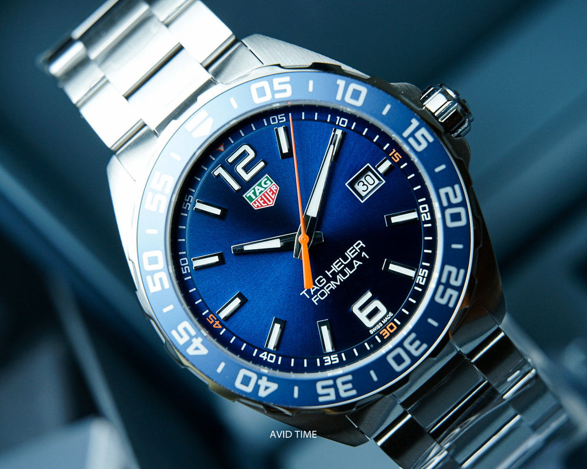 Shop Authentic Tag Heuer Formula 1 Blue Dial Watch for Men - WAZ1010.BA0842 - Luxxuri