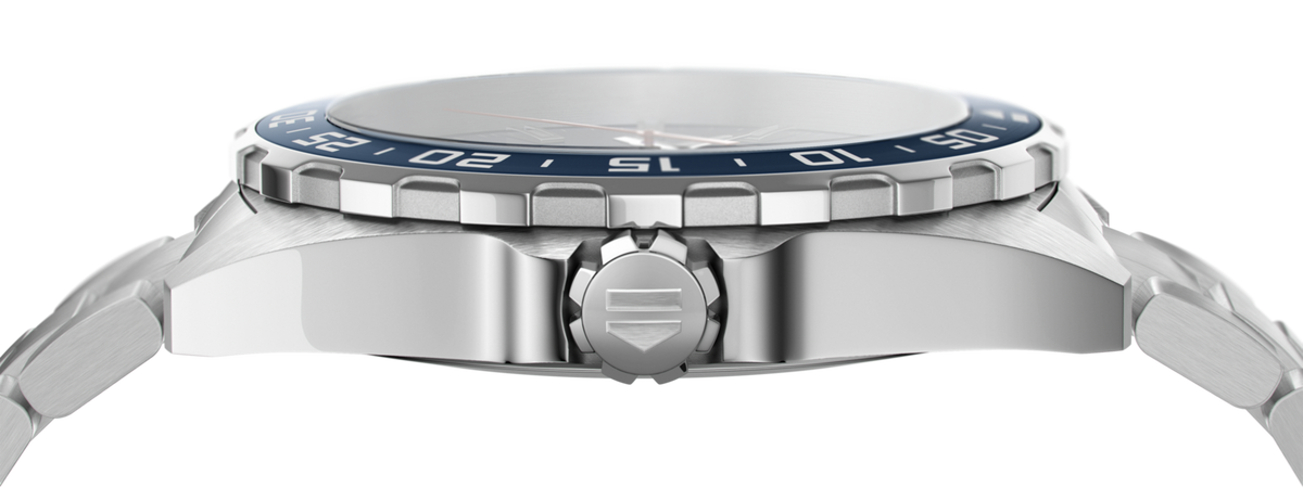 Shop Authentic Tag Heuer Formula 1 Quartz Blue Dial Silver Steel Strap Watch for Men - WAZ1010.BA0842 - Luxxuri